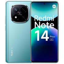 Smartphone Xiaomi Redmi Note 14 Pro Plus 5G 12GB de RAM 512GB Tela 6.67 Dual Sim Azul Global