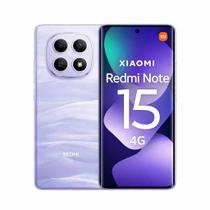 Smartphone Xiaomi Redmi Note 15 4G, 256GB, 8GB RAM, Dual SIM, Tela 6,67 polegadas AMOLED 120 Hz,Câmera 50 MP, Bateria 5000 mAh, Android 14.