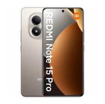 Smartphone Xiaomi Redmi Note 15 PRO 256GB 8GB RAM Dual SIM Tela 6.83 Titanium