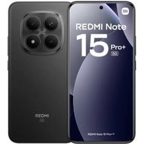 Smartphone Xiaomi Redmi Note 15 Pro Plus 5G 512GB 12GB RAM Tela AMOLED 6.83 120Hz Câmera 200MP Bateria 7000mAh 90W