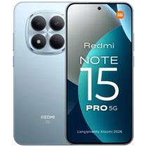 Smartphone Xioami NOTE 15 PRO 5G Lançamento 2026 NFC 512GB - AZUL