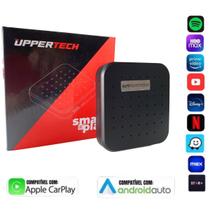 Smartplay uppertech play two video 2ram 16gb wi-fi bluetooth streaming box para central multimídia com carplay - UPPERTECH CENTRAL AUTOMOTIVA INTELIGENTE