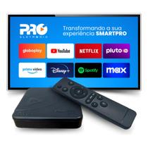 SmartPRO 4K Ultra HD WIFI Prosb-3000/2Gb Proeletronic TV Android - Certificado Anatel