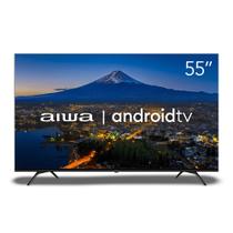 SmartTV Aiwa 55” Android 4K, Borda Ultrafina AWS-TV-55-BL-01