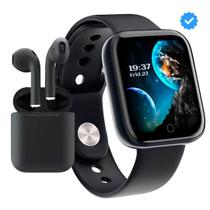 Smartwach inteligente Y8 + Fone De Ouvido Sem Fio Bluetooth Touch TWS