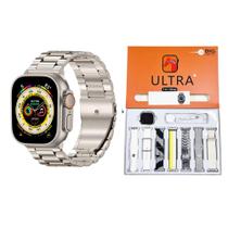 Smartwatch 7 Pulseiras Ultra 49mm Sport Atende e Faz Ligações Notificações Smartwatch 7 Pulseiras Ultra 49mm Sport Atende e Faz Ligações Notificações