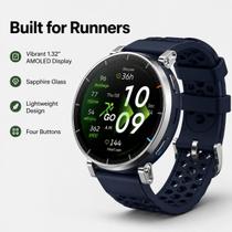 Smartwatch Amazfit Active 3 Premium A2559 Gps 4gb Prateado Preto
