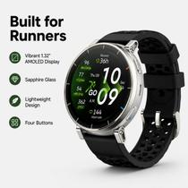 Smartwatch Amazfit Active 3 Premium A2559 Gps 4gb Prateado Preto Smartwatch Amazfit Active 3 Premium A2559 Gps 4gb Prateado Preto