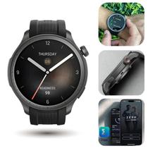 Smartwatch Amazfit Balance Preto Tela AMOLED 1,5 GPS Bluetooth Alexa Compatível Android iOS