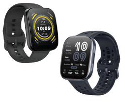 Smartwatch AmazFit Modelos Bip 5 ou Bip 6 Com GPS, Faça Chamadas Bluetooth Alexa, Monitoramento de Saúde Tela Grande