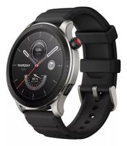 Smartwatch AmazfitGTR4 Tela 1.43 GPS, chamadas bluetooth, armazenamento no relógio, Modelo A2166