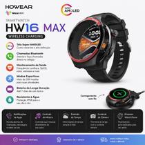 Smartwatch Amoled HW16 Max Redondo Bluetooth Premium Compatível todos Smartphones Notificação Chamadas Smartwatch Amoled HW16 Max Redondo Bluetooth Premium Compatível todos Smartphones Notificação Chamadas