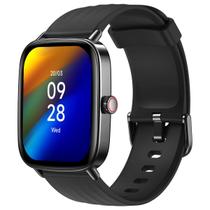 Smartwatch Ankoo W002 Preto 1.85 Tela Touch, Coroa Rotativa, Chamadas BT, AI Voice, 100 Esportes, Cardíaco, SpO2, IP68, Relógio Inteligente Smartwatch Ankoo W002 Preto 1.85 Tela Touch, Coroa Rotativa, Chamadas BT, AI Voice, 100 Esportes, Cardíaco, SpO2, IP68, Relógio Inteligente