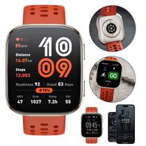 Smartwatch Assistente IA Amazfit Bip 6 Gps Mapas Com Película Red Vermelho Smartwatch Assistente IA Amazfit Bip 6 Gps Mapas Com Película Red Vermelho