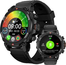 Smartwatch AURAFIT Trek 1, GPS integrado, Monitoramento Esportivo, Altímetro Bússola, Natação 5ATM