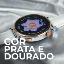 SmartWatch Áurea Tela Amoled c/ Duas Pulseiras