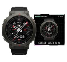 Smartwatch Black Shark Gs3 Ultra Gps De Dupla Frequência 5atm Tela Amoled Smartwatch Black Shark Gs3 Ultra Gps De Dupla Frequência 5atm Tela Amoled