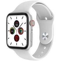 Smartwatch Blulory Glifo L7 Mini com Bluetooth - Prata / Branco