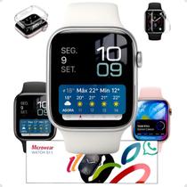 Smartwatch Branco Relógio Inteligente Plus S11 - À Prova D'água - Original