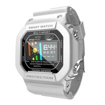 Smartwatch Branco Sport Bluetooth Medidor Cardíaco Smartwatch Branco Sport Bluetooth Medidor Cardíaco