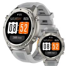 Smartwatch BRAVE Wearzone GPS integrado prova dágua 5ATM 50 Metros 10 dias de Bateria Certificação Militar 170 modos esportivos