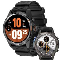 Smartwatch BRAVE Wearzone GPS integrado prova dágua 5ATM 50 Metros 10 dias de Bateria Certificação Militar 170 modos esportivos
