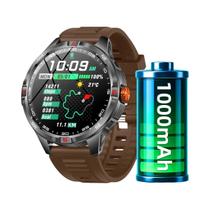 Smartwatch Com Tela HD De 1,46'' Chamada Bluetooth Bússola Lanterna LED Voz AI Monitor De Frequência - SIMSONLAB Smartwatch Com Tela HD De 1,46'' Chamada Bluetooth Bússola Lanterna LED Voz AI Monitor De Frequência - SIMSONLAB