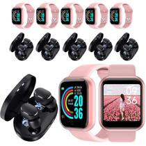 Smartwatch D20 + Fone A6S Atacado 10 Peças C/ Garantia - 01Smart