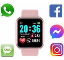 Smartwatch D20 Para Mulheres Android Ios Inclui Fotos e Notifica