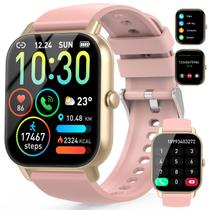 Smartwatch Ddidbi para mulheres com chamadas, frequência cardíaca IP68 rosa Smartwatch Ddidbi para mulheres com chamadas, frequência cardíaca IP68 rosa