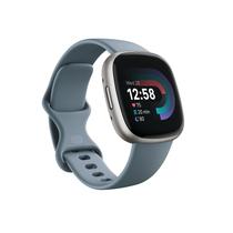 Smartwatch de fitness Fitbit Versa 4 com GPS, frequência cardíaca e muito mais