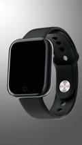 Smartwatch Digital Preto Tela Colorida