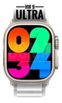 Smartwatch Digital Relógio Inteligente Hw9 Ultra 9 Max Branco Gps Nfc Tela Hd Amoled com Pulseira Extra Smartwatch Digital Relógio Inteligente Hw9 Ultra 9 Max Branco Gps Nfc Tela Hd Amoled com Pulseira Extra