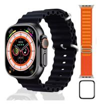 Smartwatch Digital Série 8 Ultra Pro Max 2023 Tela Infinita kit
