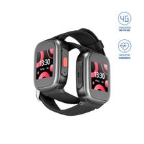 Smartwatch do Idoso Multilaser Senior com Monitoramento Cardíaco SOS