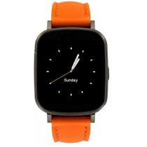 Smartwatch Eclock EK-G4 con correa de silicona naranja y pantalla de 1.54'' Smartwatch Eclock EK-G4 con correa de silicona naranja y pantalla de 1.54''