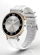 Smartwatch Feminino Áurea Prova D'água, Amoled, Vários Modos de Esporte, Bateria 3 Dias, 2 Pulseiras