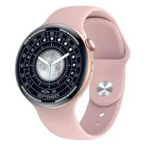 Smartwatch Feminino E Masculino W28 Pro Redondo