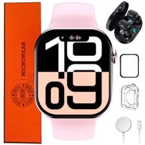Smartwatch Feminino Masculino W10 Mini 42mm Amoled + Fone Smartwatch Feminino Masculino W10 Mini 42mm Amoled + Fone