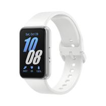 Smartwatch Galaxy Fit3 Prata Display de 1.6" AMOLED colorido, Bluetooth