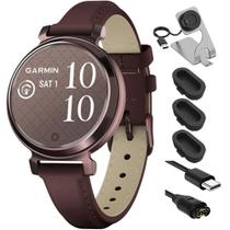 Smartwatch Garmin Lily 2 Classic em bronze escuro com pulseira Mulberry Smartwatch Garmin Lily 2 Classic em bronze escuro com pulseira Mulberry