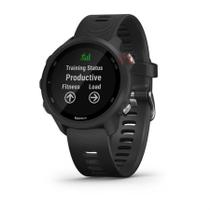 Smartwatch GPS Garmin Forerunner 245 Music Preto vermelho