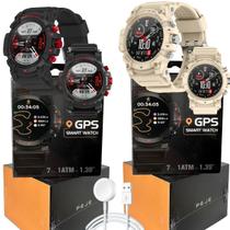 Smartwatch Gps Integrado Relogio Tatico Bluetooth Notificações Monitor Atividades Fisicas G01C Peje