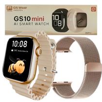 Smartwatch Gs10 Mini 41mm Series 10 ChatGPT NFC 2 Pulseiras