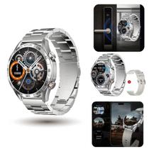 Smartwatch Haylou Solar 5 Black Tela AMOLED Bluetooth Pulseira Aço e Silicone Smartwatch Haylou Solar 5 Black Tela AMOLED Bluetooth Pulseira Aço e Silicone