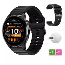 Smartwatch Haylou Watch 4S Redondo Tela AMOLED 1.43 GPS A Prova Dagua