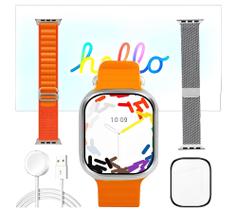 Smartwatch Hello Watch 3 Ultra Amoled 4gb Original + 2 Pulseiras