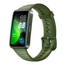 Smartwatch huawei Band 8 Versão Global Relógio inteligente - Cor Caixa Emerald Green Pulseira Green