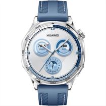 Smartwatch Huawei Watch GT 5 46mm - Huawei TruSense e Sunflower, Tela 1.43, Bluetooth, NFC e GPS, IP69K - Blue Tecido Smartwatch Huawei Watch GT 5 46mm - Huawei TruSense e Sunflower, Tela 1.43, Bluetooth, NFC e GPS, IP69K - Blue Tecido