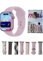 Smartwatch Hw Mini 2 41mm 7 Pulseiras Serie 9 Chat GPT